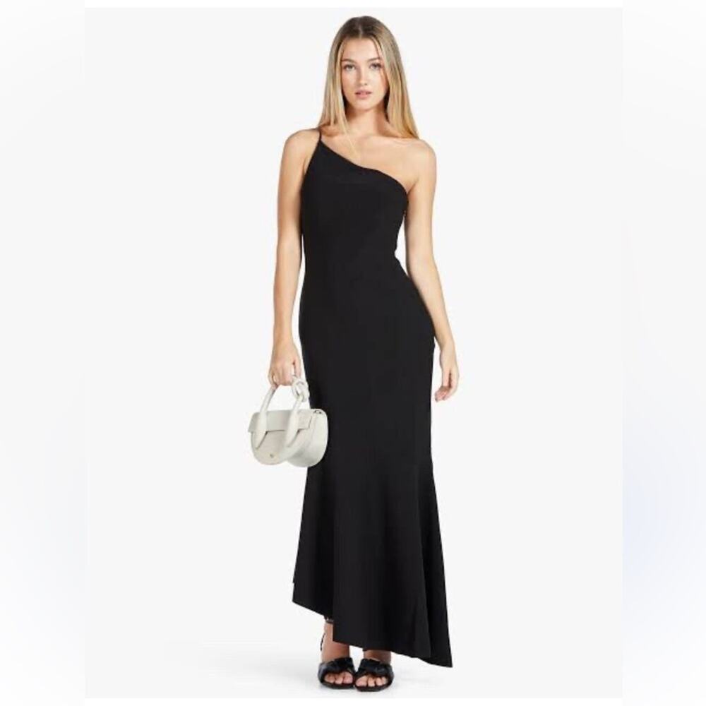 Significant Other Tori Dress One Shoulder - Black - 12